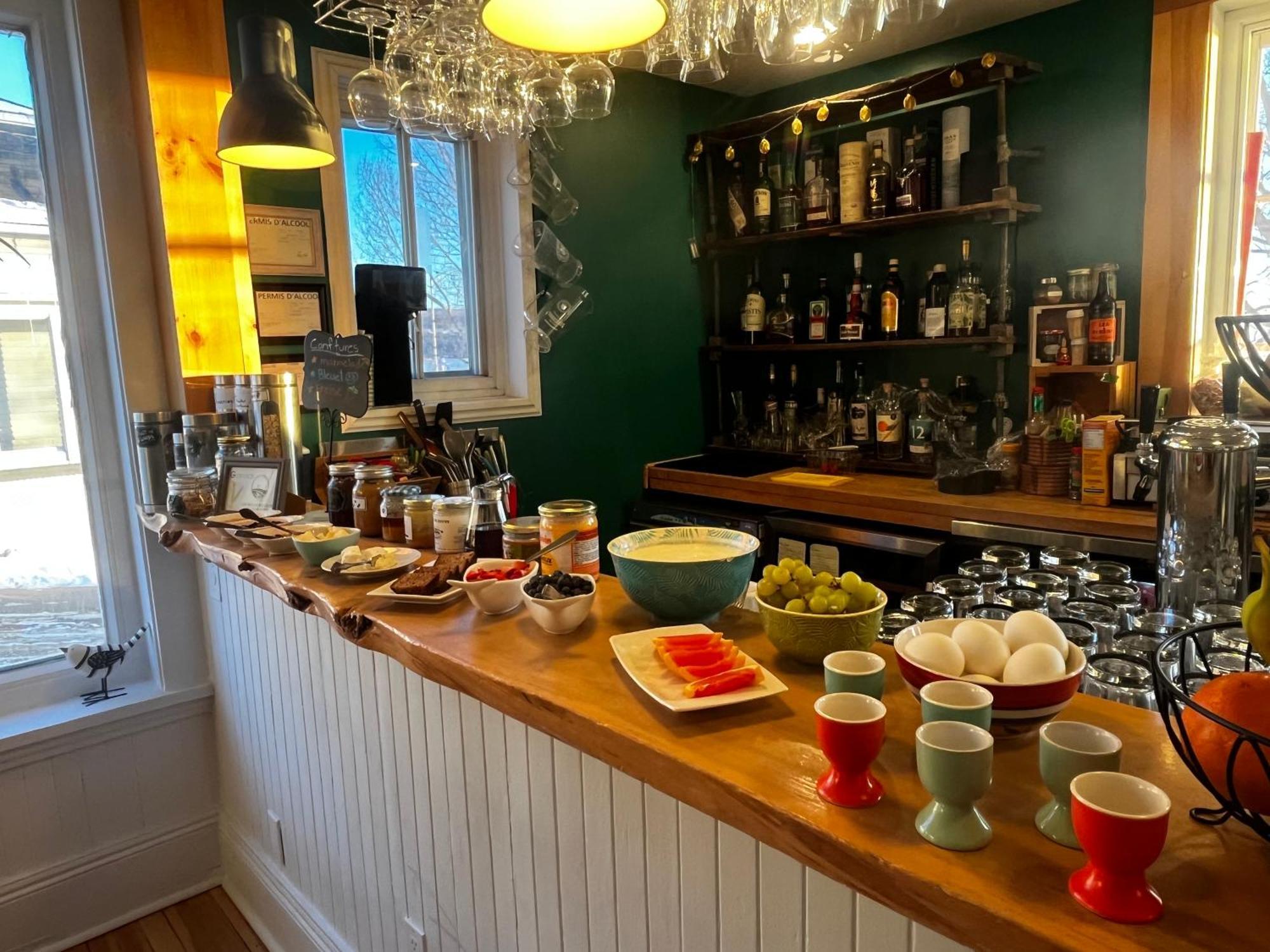 Les Pinsons Des Rives Bed and Breakfast La Malbaie Buitenkant foto